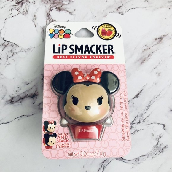 💕Disney Minnie Mouse Lip Smacker Lip Balm - Picture 1 of 2